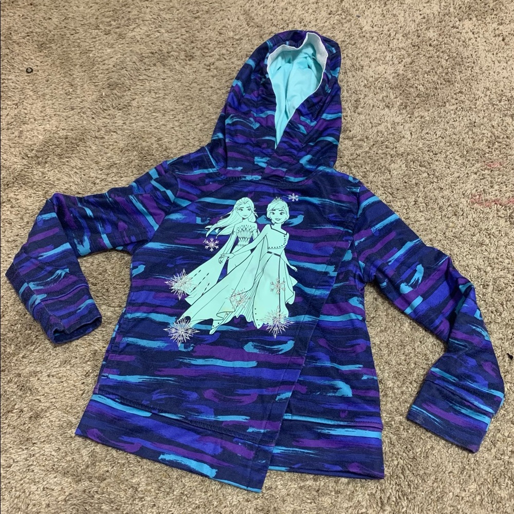 Girls frozen 2  sweatshirt/hoodie with pockets